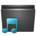 Folder My music icon